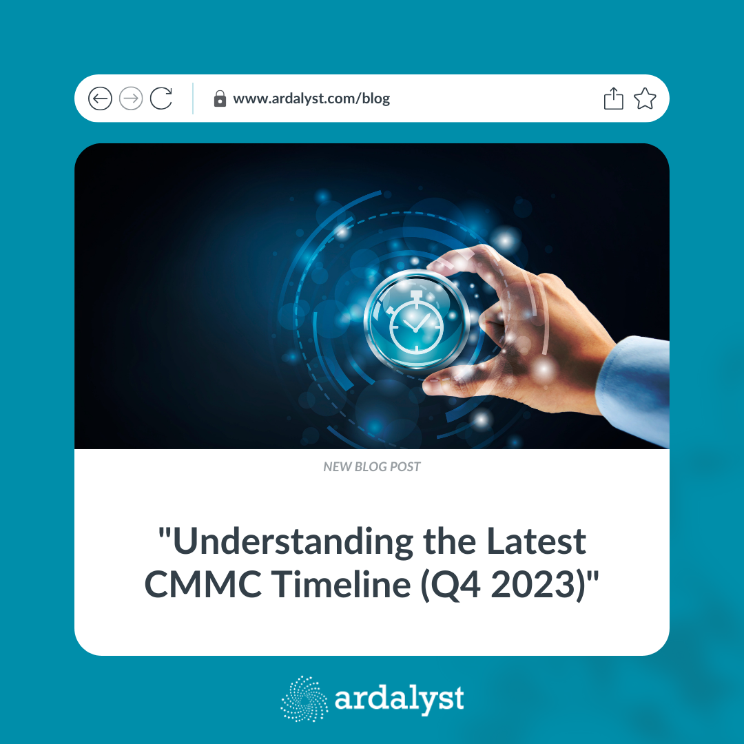 Understanding the Latest CMMC Timeline (Q4 2023) - Tesseract